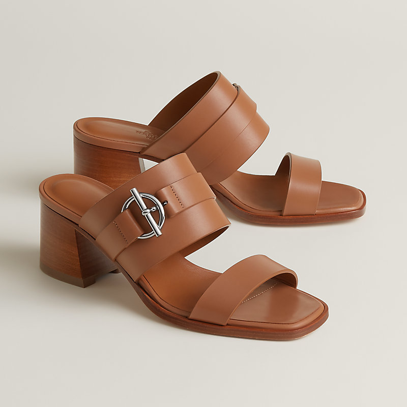 新作！！ *HERMES* ヒールサンダル Kute 60 スエード×ブラウン kute-60-sandal--251210Z A3-